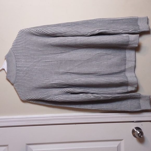 Topman gray long sleeve half zip sweater - Picture 2 of 8